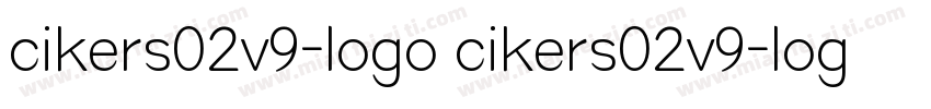 cikers02v9-logo cikers02v9-logo字体转换